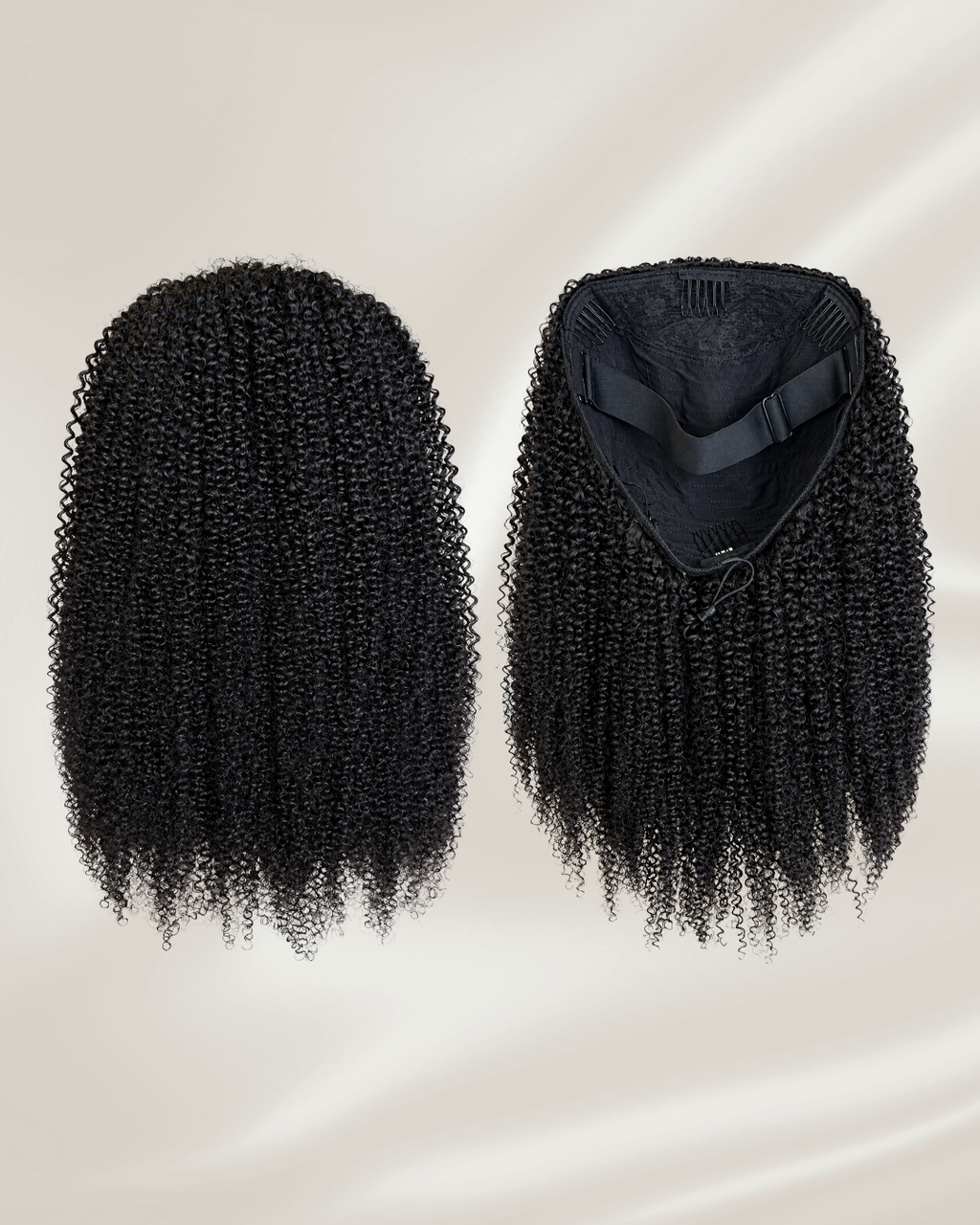 Ebony Half Wig